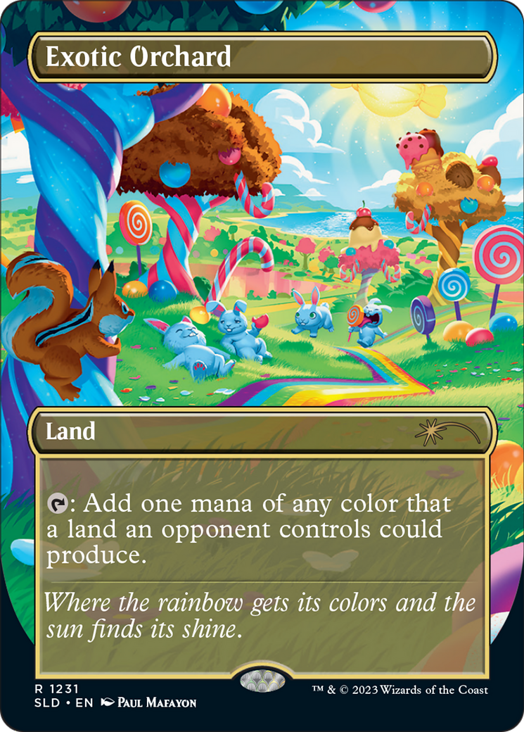 Exotic Orchard (Borderless) [Secret Lair Drop Series] Foil