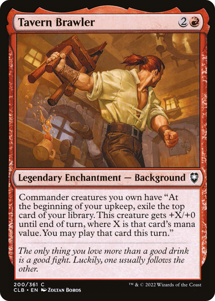 Tavern Brawler [Commander Legends: Battle for Baldur's Gate] Foil