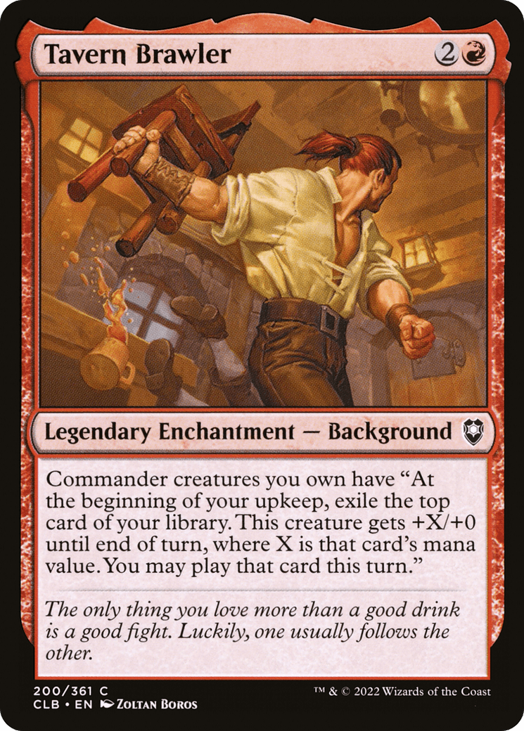 Tavern Brawler [Commander Legends: Battle for Baldur's Gate] Foil