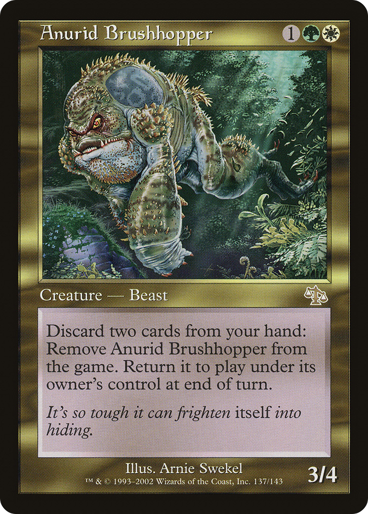 Anurid Brushhopper [Judgment] Foil