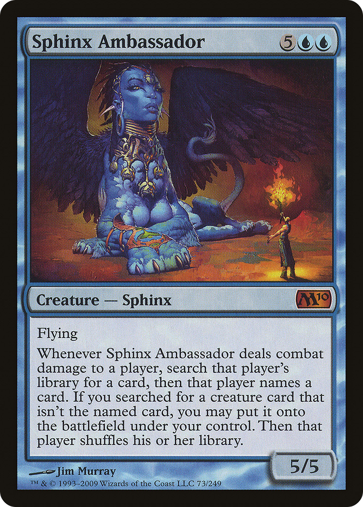 Sphinx Ambassador [Magic 2010] Foil