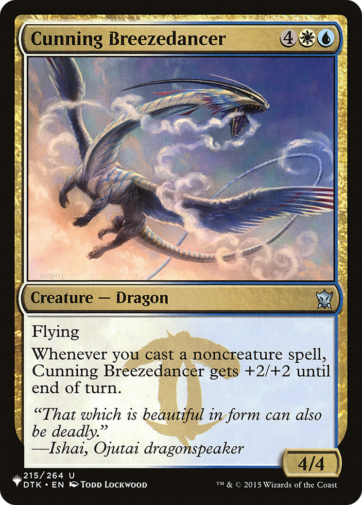 Cunning Breezedancer |  (DTK-215) [The List]