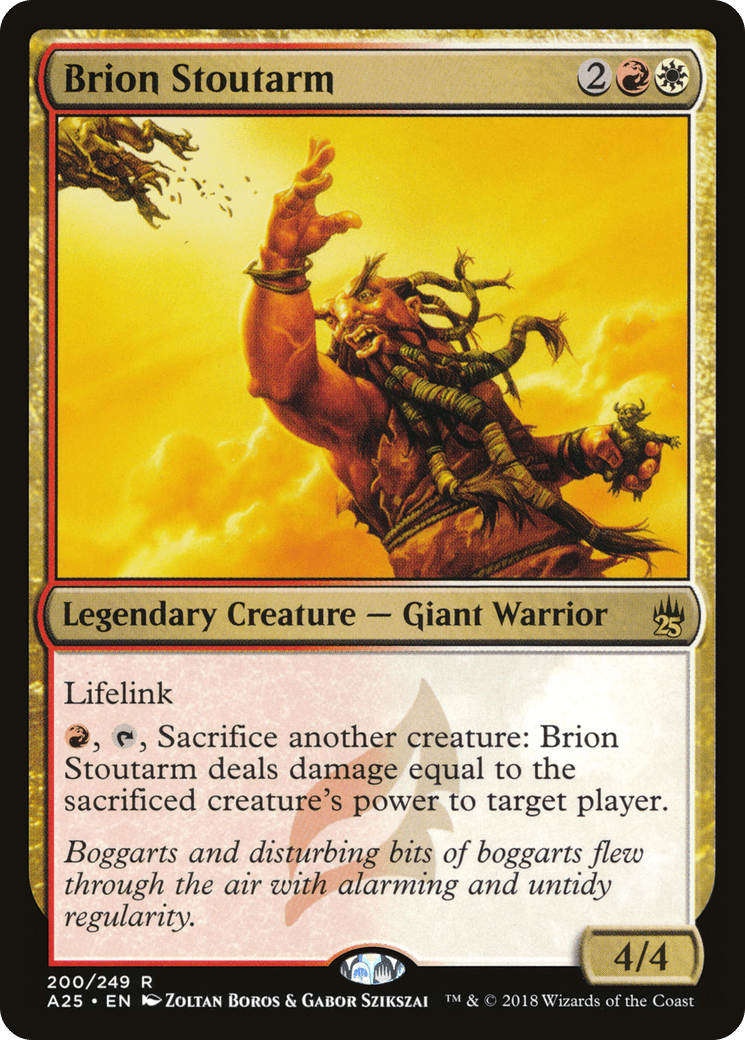 Brion Stoutarm [Masters 25] Foil
