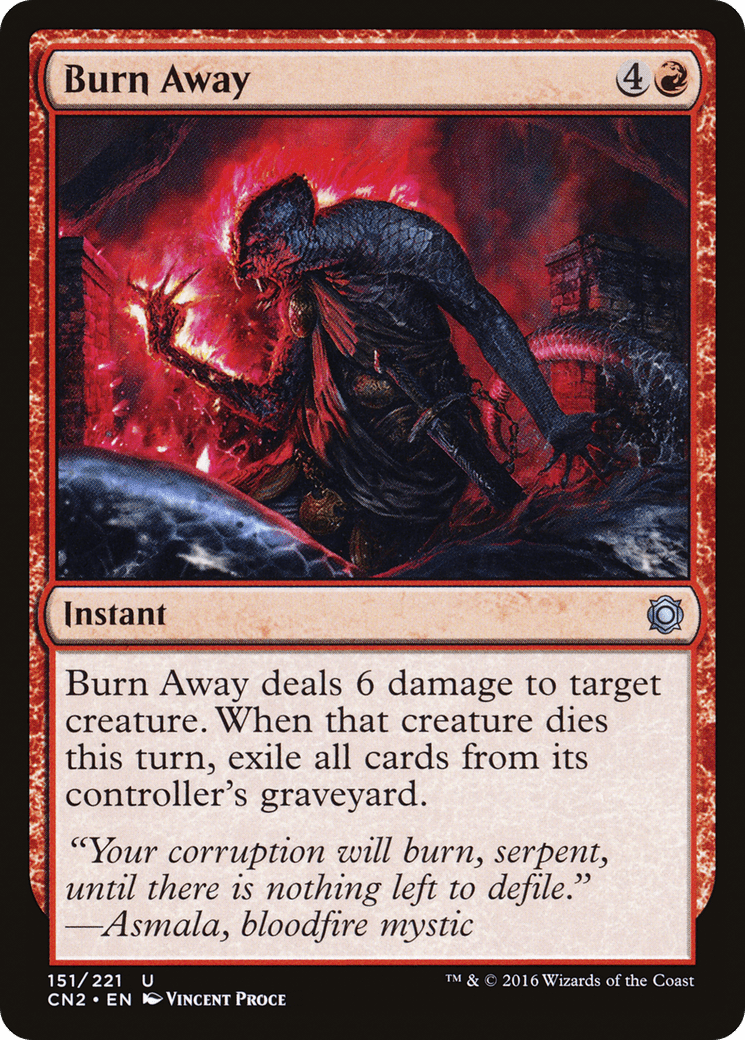 Burn Away [Conspiracy: Take the Crown] Foil