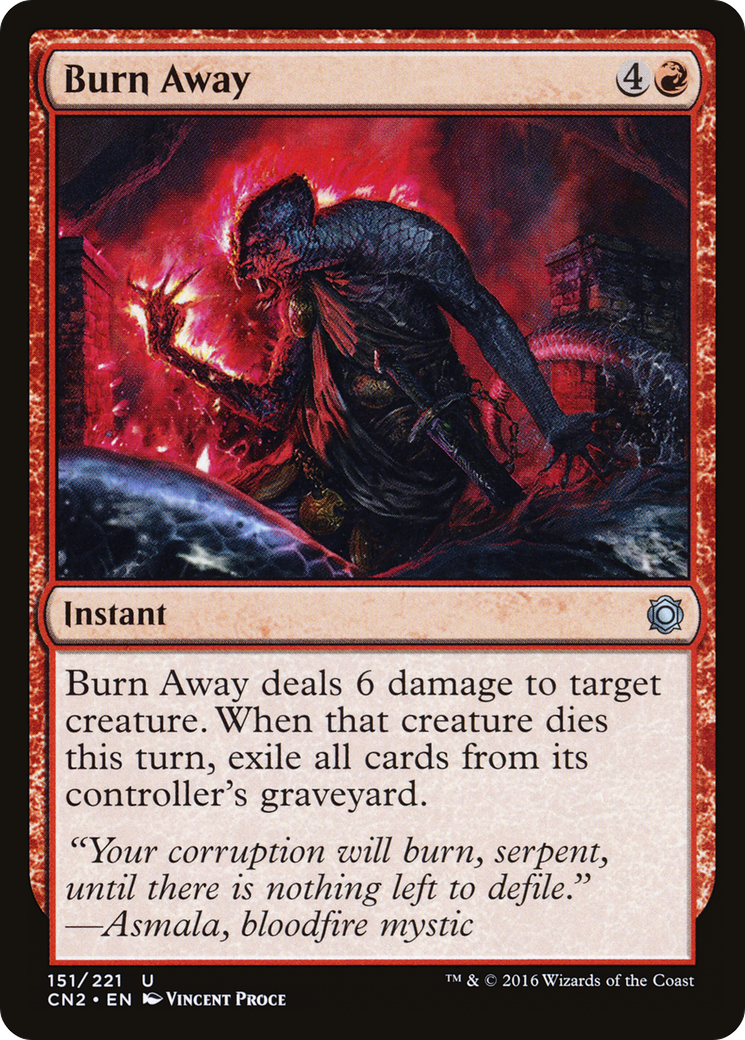 Burn Away [Conspiracy: Take the Crown] Foil