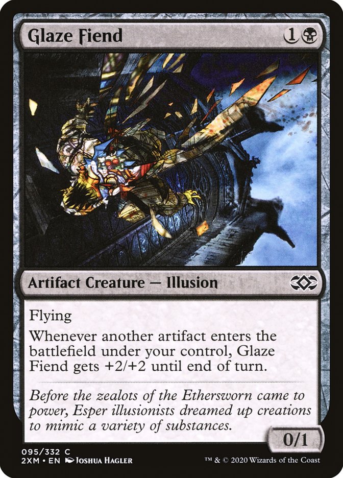 Glaze Fiend 95/332 (Double Masters)  - Foil