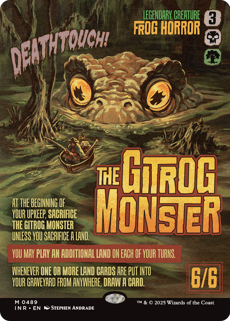 The Gitrog Monster (Showcase) (-489) [Innistrad Remastered]