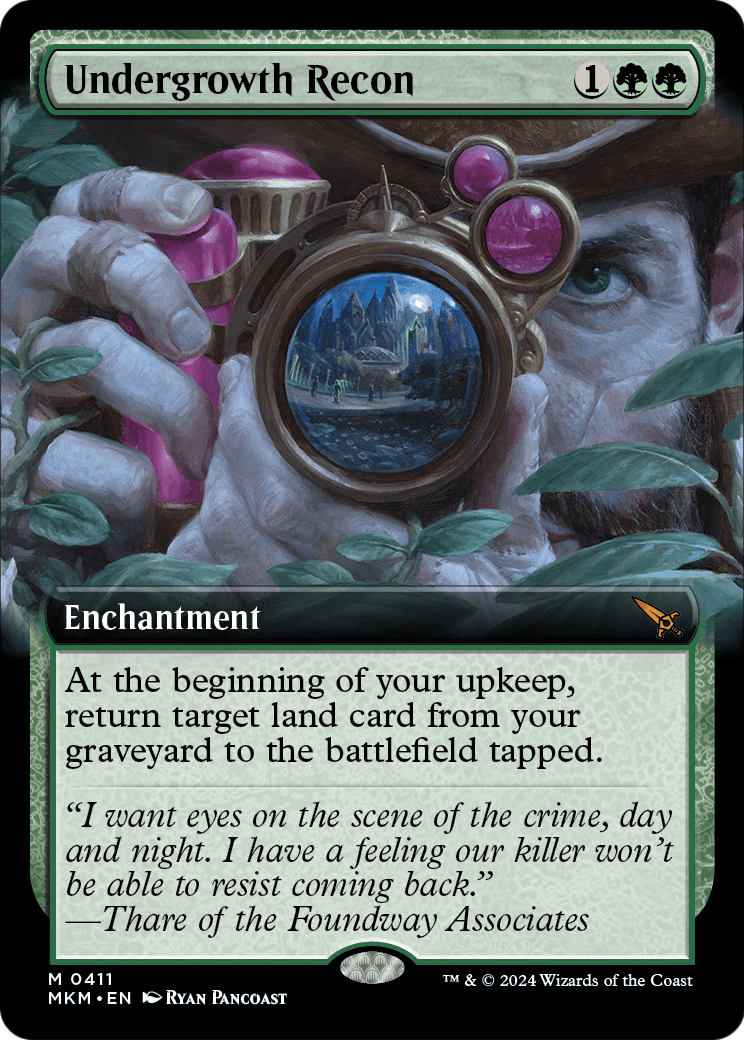Undergrowth Recon (Extended Art) [Murders at Karlov Manor] Foil