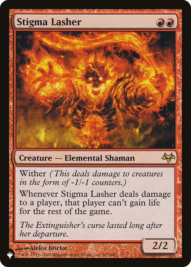 Stigma Lasher |  (EVE-62) [The List]