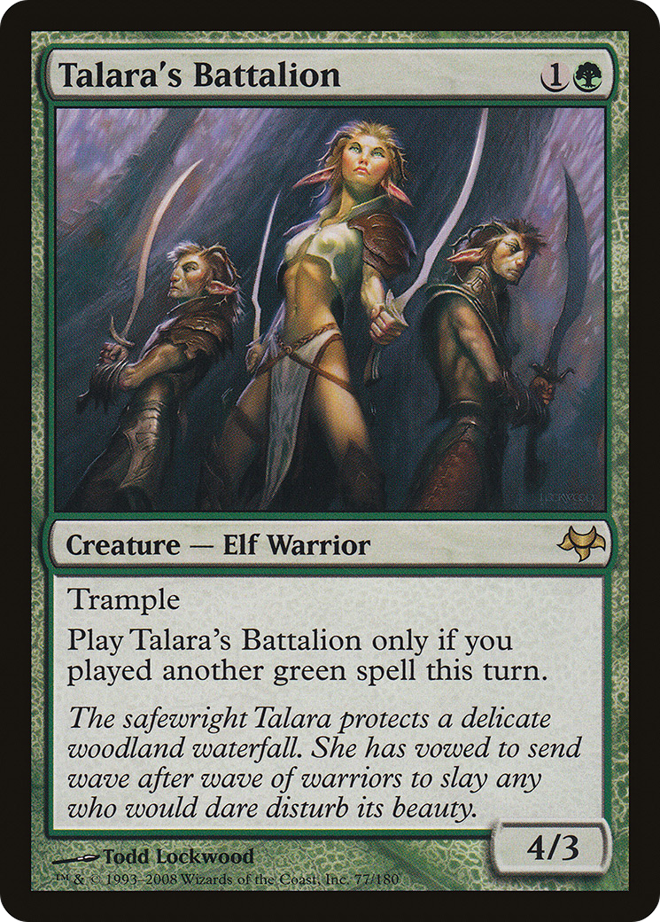 Talara's Battalion [Eventide] Foil