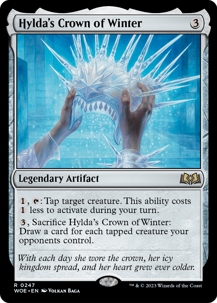 Hylda's Crown of Winter [Wilds of Eldraine] Foil