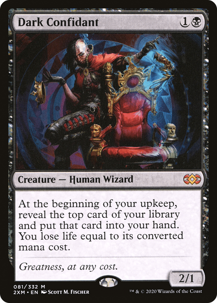 Dark Confidant [Double Masters] Foil