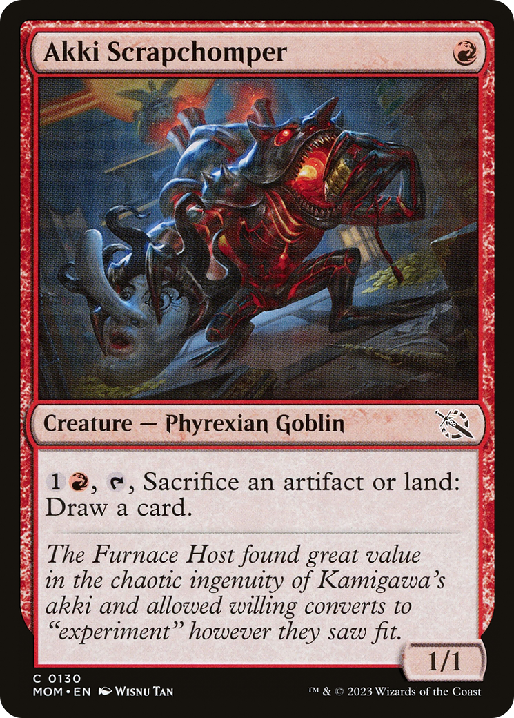 Akki Scrapchomper [March of the Machine] Foil
