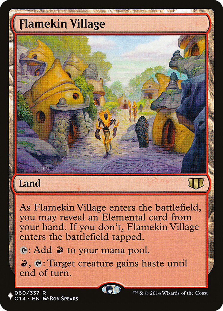 Flamekin Village |  (C14-60) [The List]