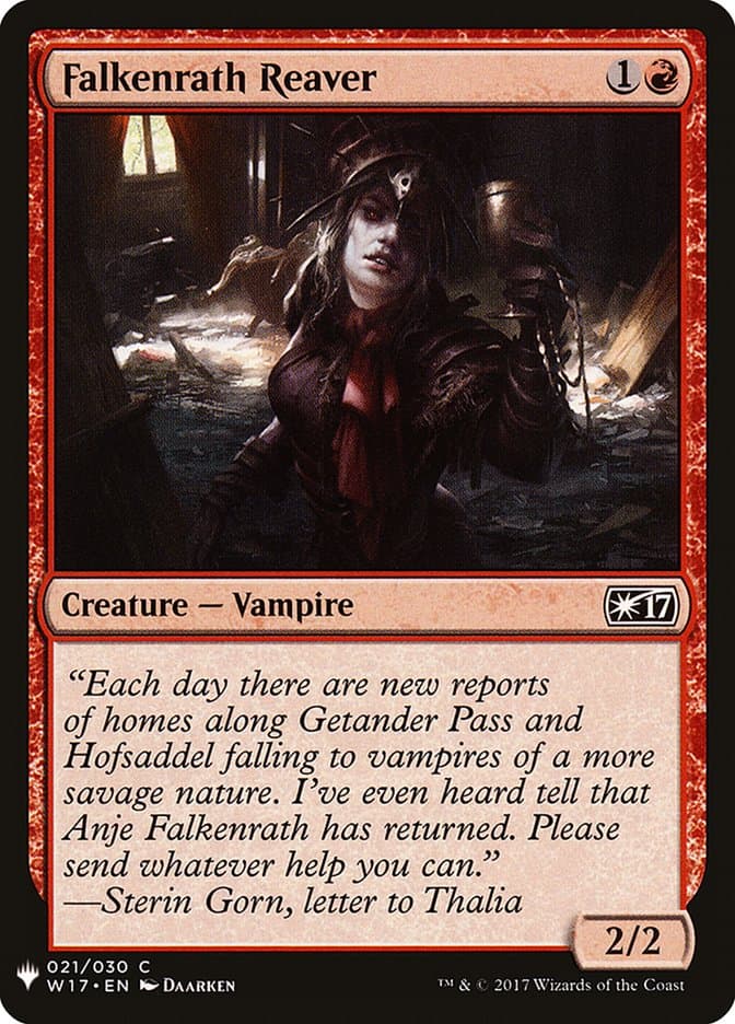 Falkenrath Reaver |  (W17-21) [The List]