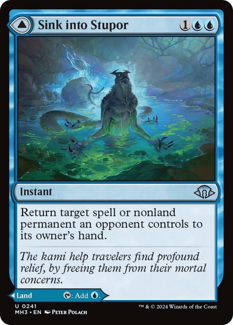 Sink into Stupor // Soporific Springs [Modern Horizons 3] Foil
