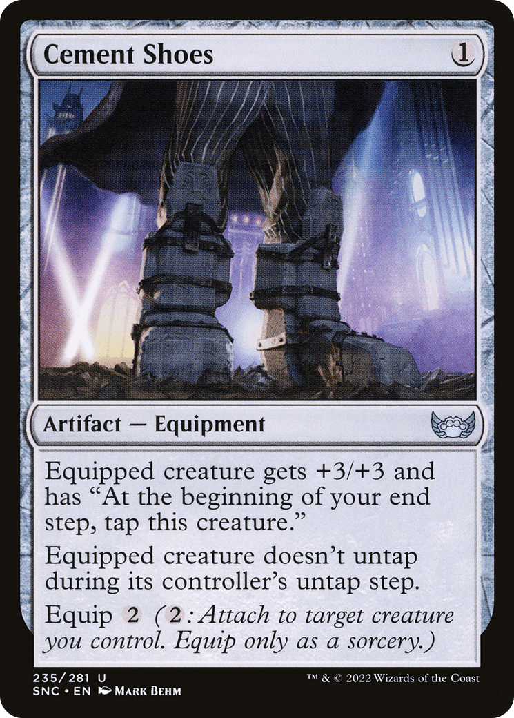 Cement Shoes [Streets of New Capenna] Foil