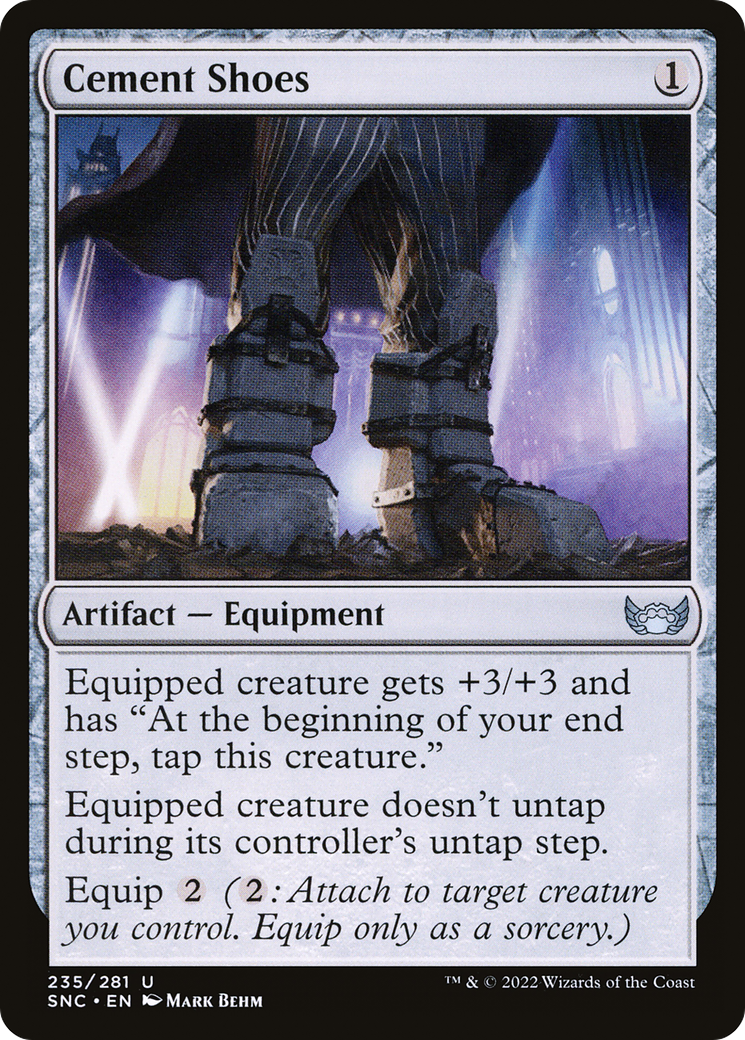 Cement Shoes [Streets of New Capenna] Foil