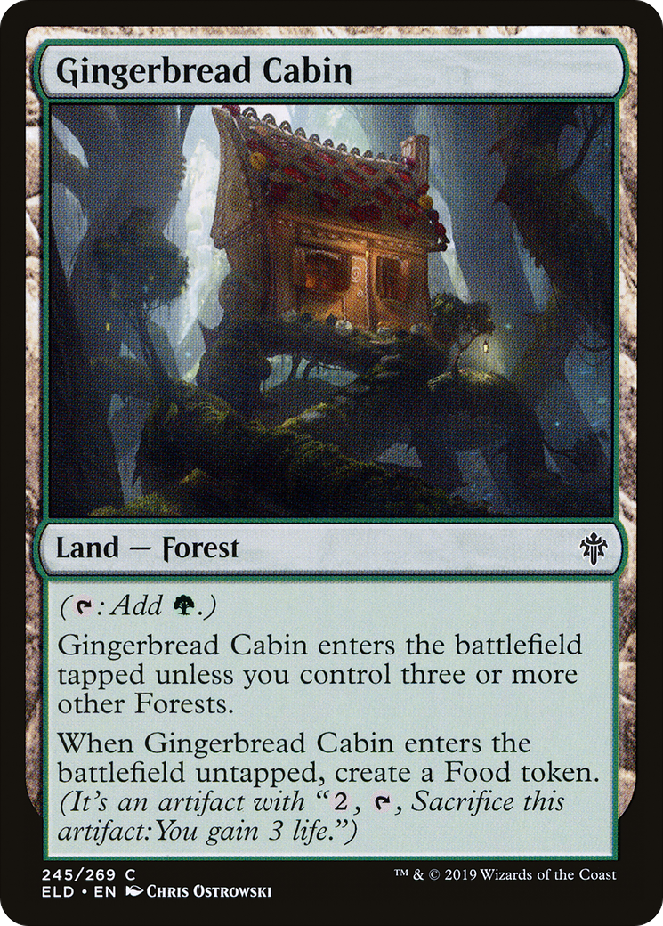 Gingerbread Cabin [Throne of Eldraine] Foil