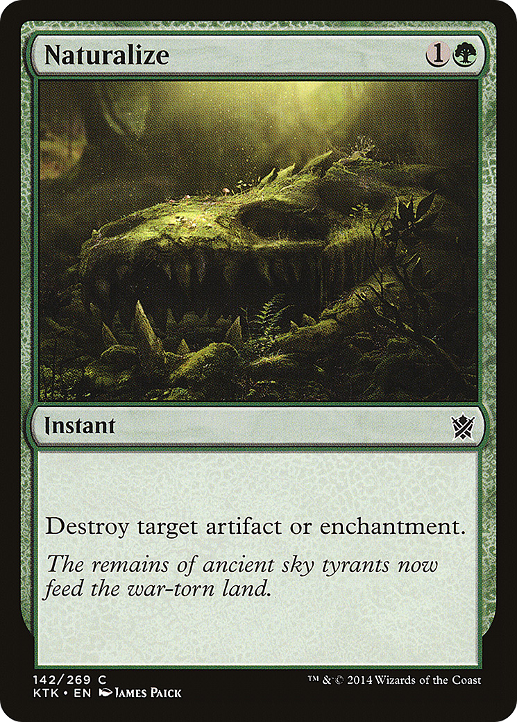 Naturalize [Khans of Tarkir] Foil