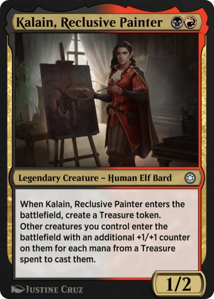 Kalain, Reclusive Painter (HBG-237) - Alchemy Horizons: Baldur's Gate