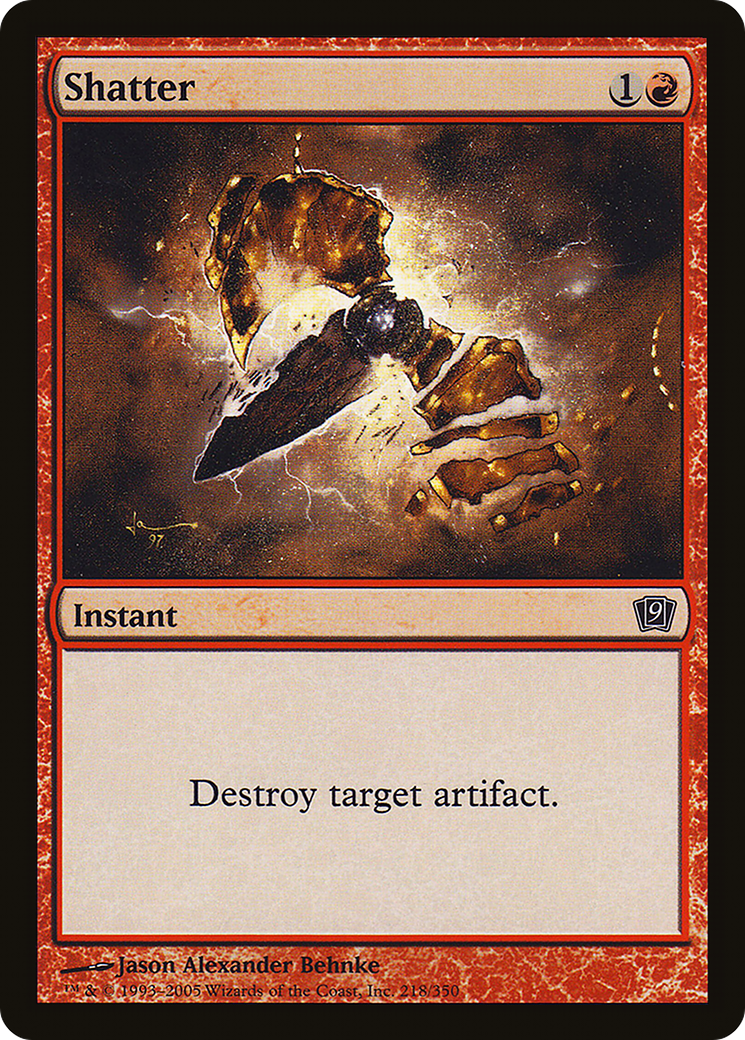 Shatter [Ninth Edition] Foil