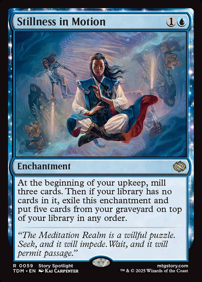 Stillness in Motion 59/291 (Tarkir: Dragonstorm)  - Foil