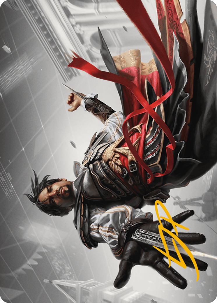 Ezio Auditore da Firenze // Ezio Auditore da Firenze (AACR-013) - Assassin's Creed Art Series (Borderless) Foil
