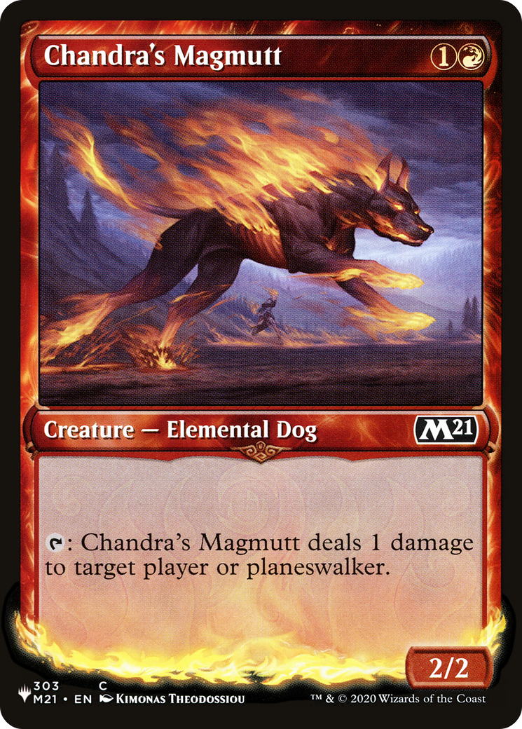 Chandra's Magmutt (137/274) [The List Reprints]