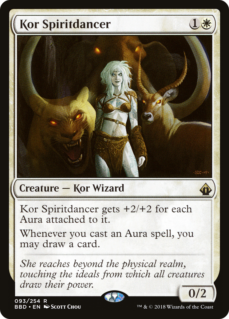 Kor Spiritdancer [Battlebond] Foil