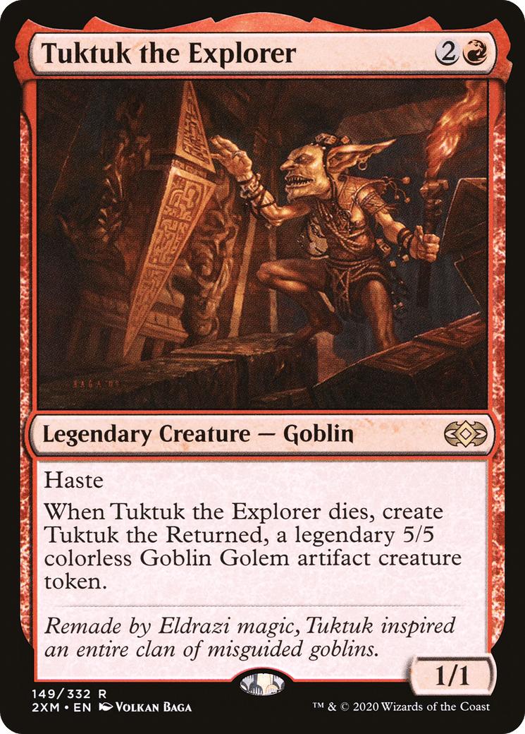 Tuktuk the Explorer [Double Masters] Foil