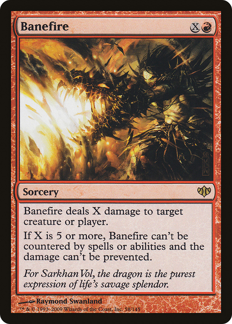 Banefire [Conflux] Foil