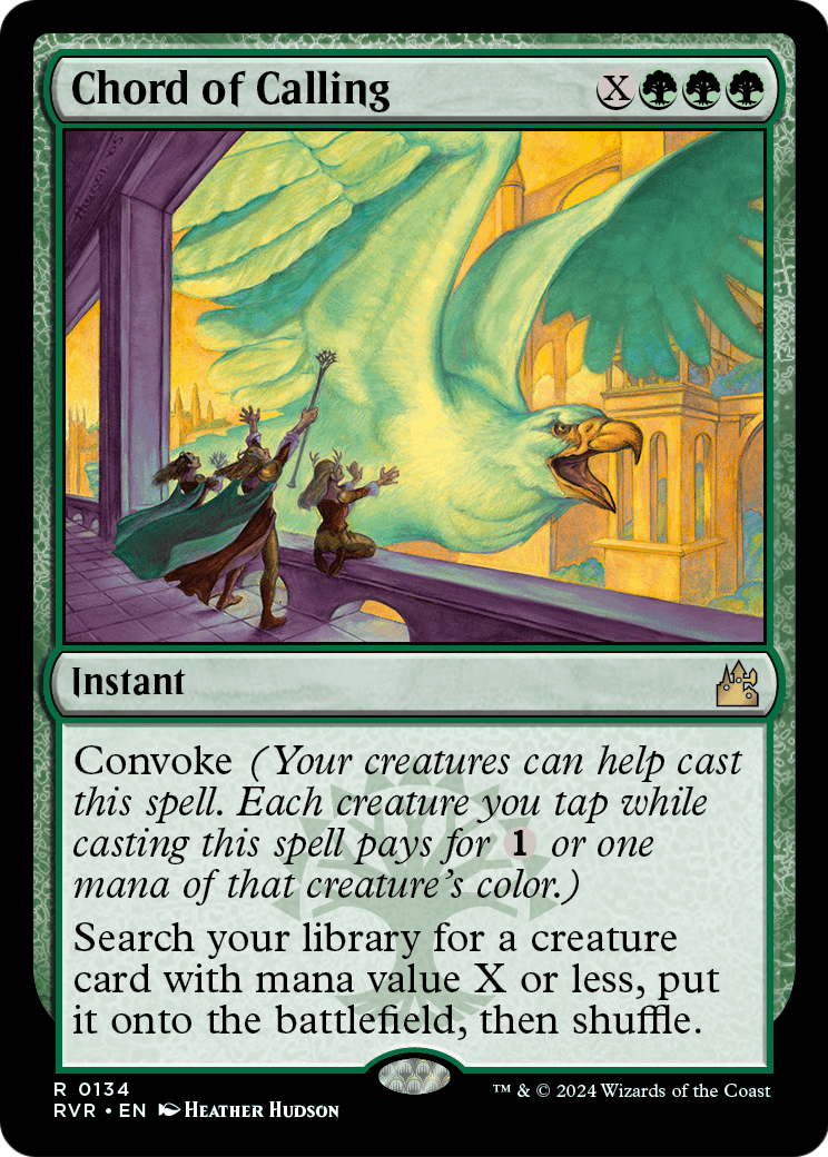 Chord of Calling [Ravnica Remastered] Foil