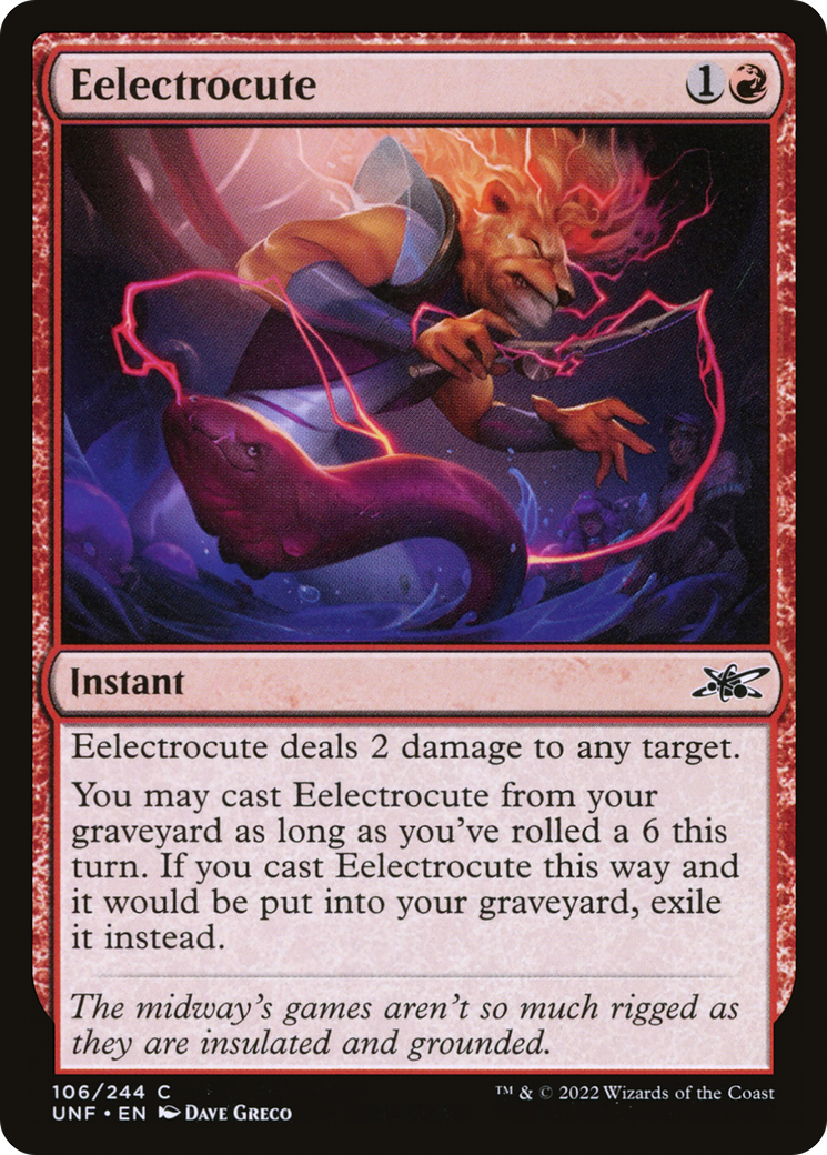 Eelectrocute [Unfinity] Foil