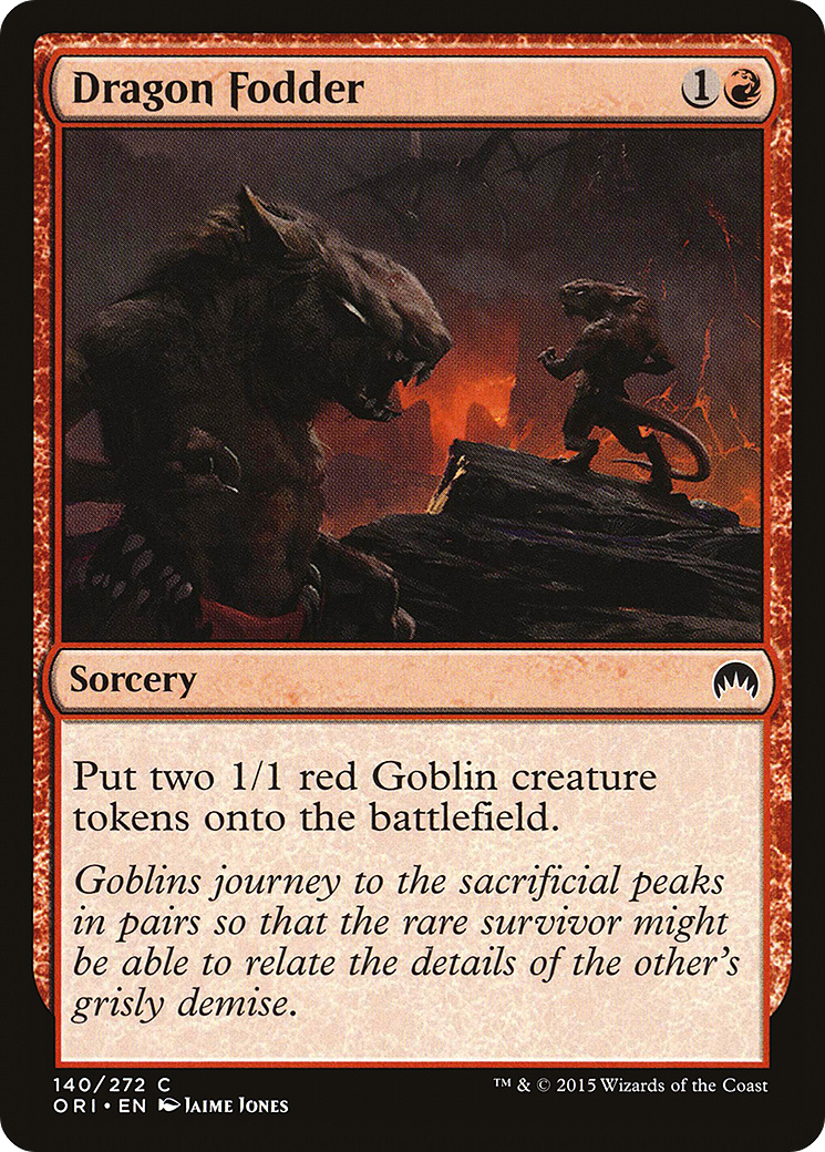 Dragon Fodder [Magic Origins] Foil