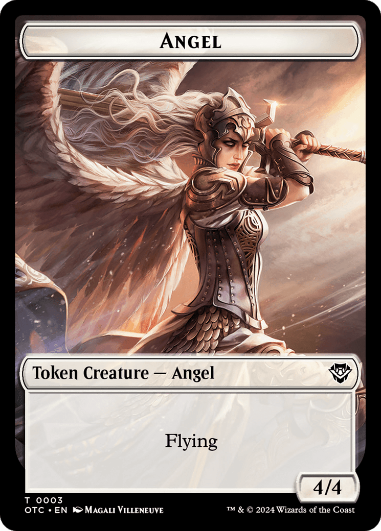 Angel (TOTC-003) - Outlaws of Thunder Junction Commander Tokens