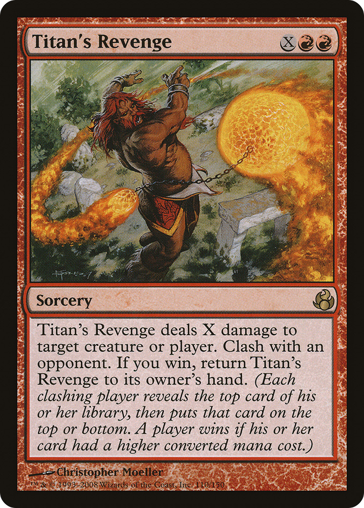 Titan's Revenge [Morningtide] Foil
