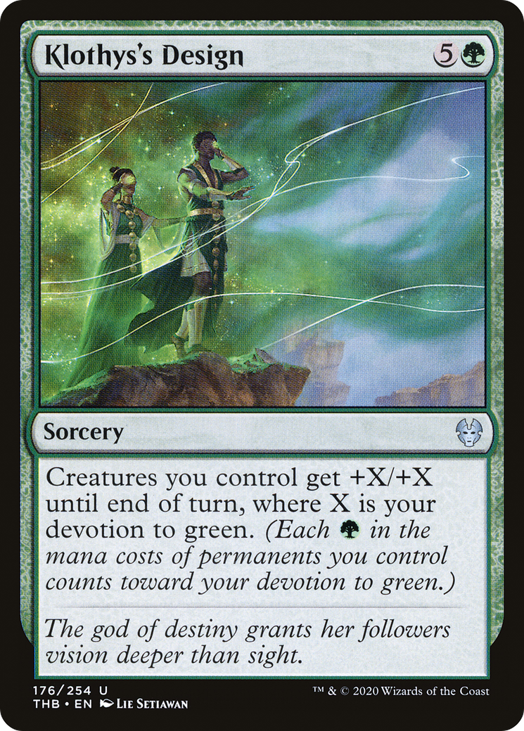 Klothys's Design [Theros Beyond Death] Foil