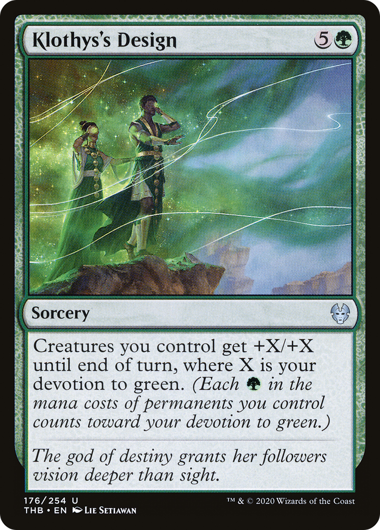 Klothys's Design [Theros Beyond Death] Foil