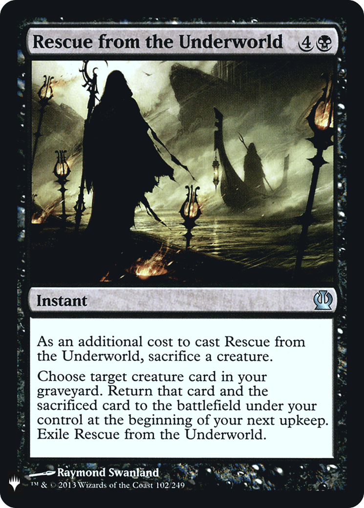 Rescue from the Underworld |  Foil (THS-102) [The List]