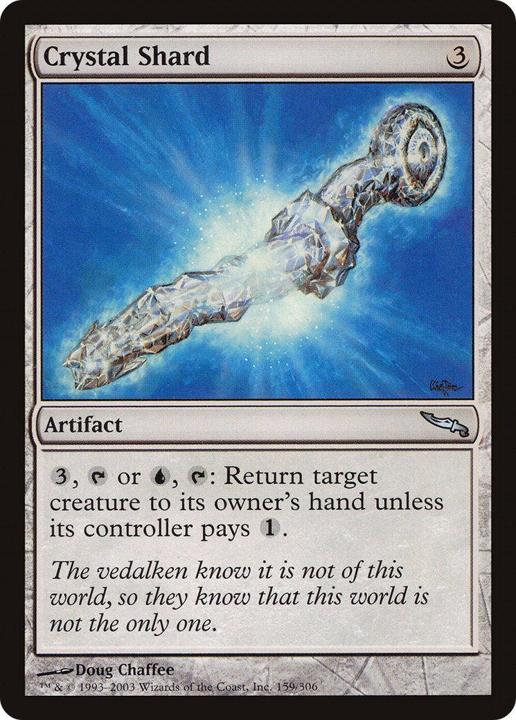 Crystal Shard [Mirrodin] Foil