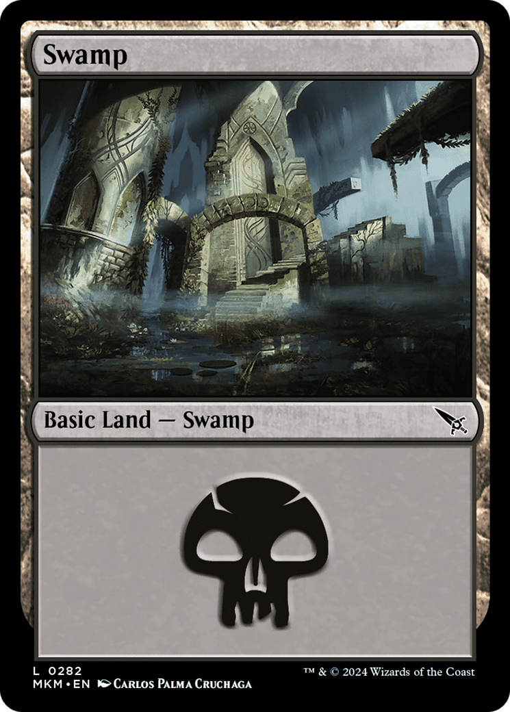 Swamp (0282) [Murders at Karlov Manor] Foil