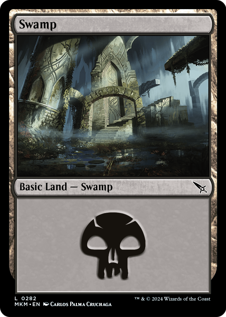 Swamp (0282) [Murders at Karlov Manor] Foil