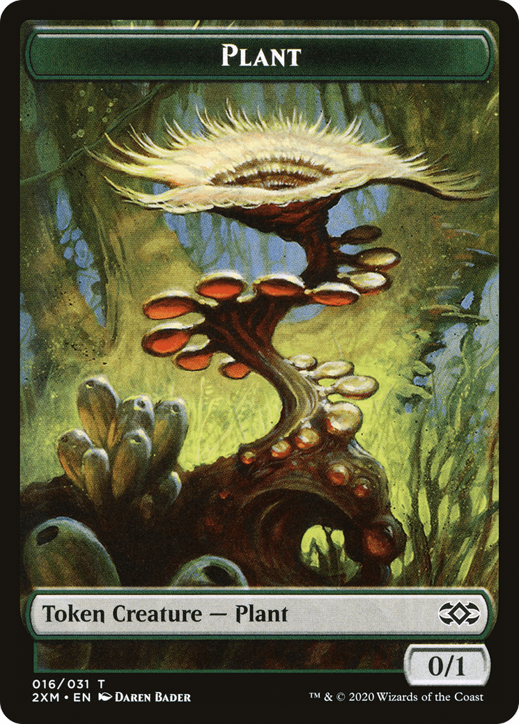 Plant (T2XM-016) - Double Masters Tokens