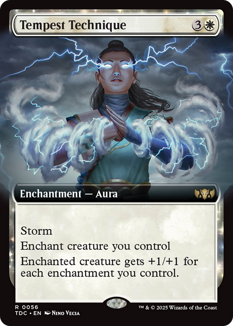 Tempest Technique (Extended Art) (056) [Commander: Tarkir: Dragonstorm]