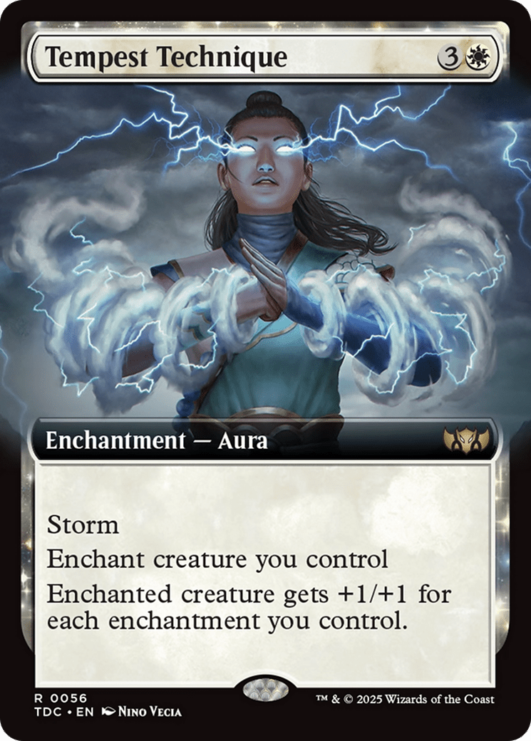 Tempest Technique (Extended Art) (056) [Commander: Tarkir: Dragonstorm]