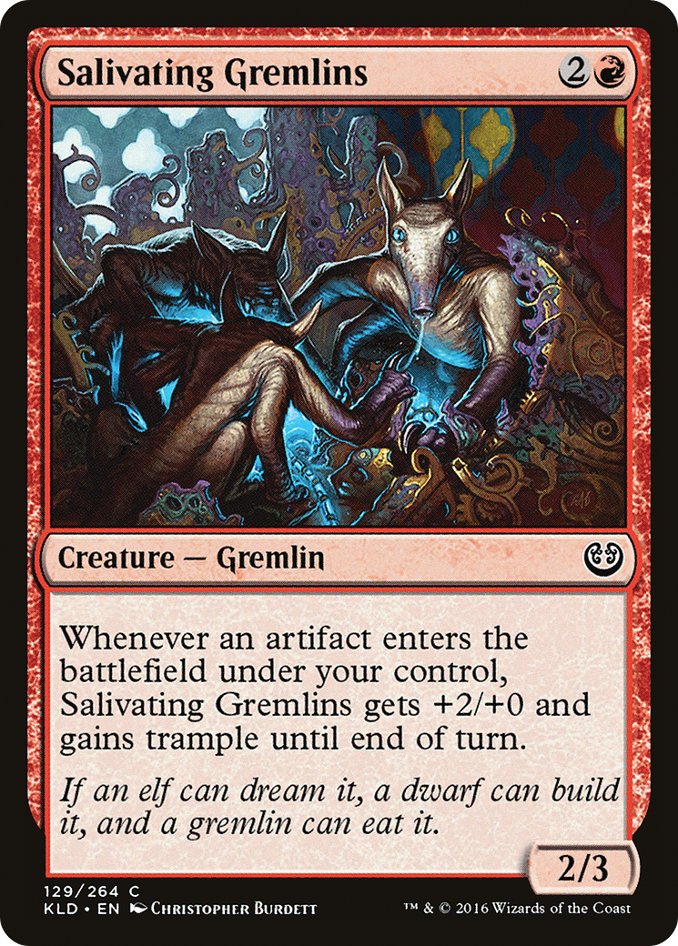 Salivating Gremlins [Kaladesh] Foil