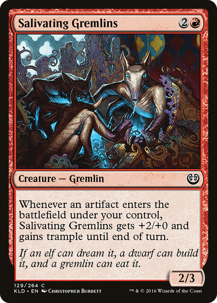 Salivating Gremlins [Kaladesh] Foil