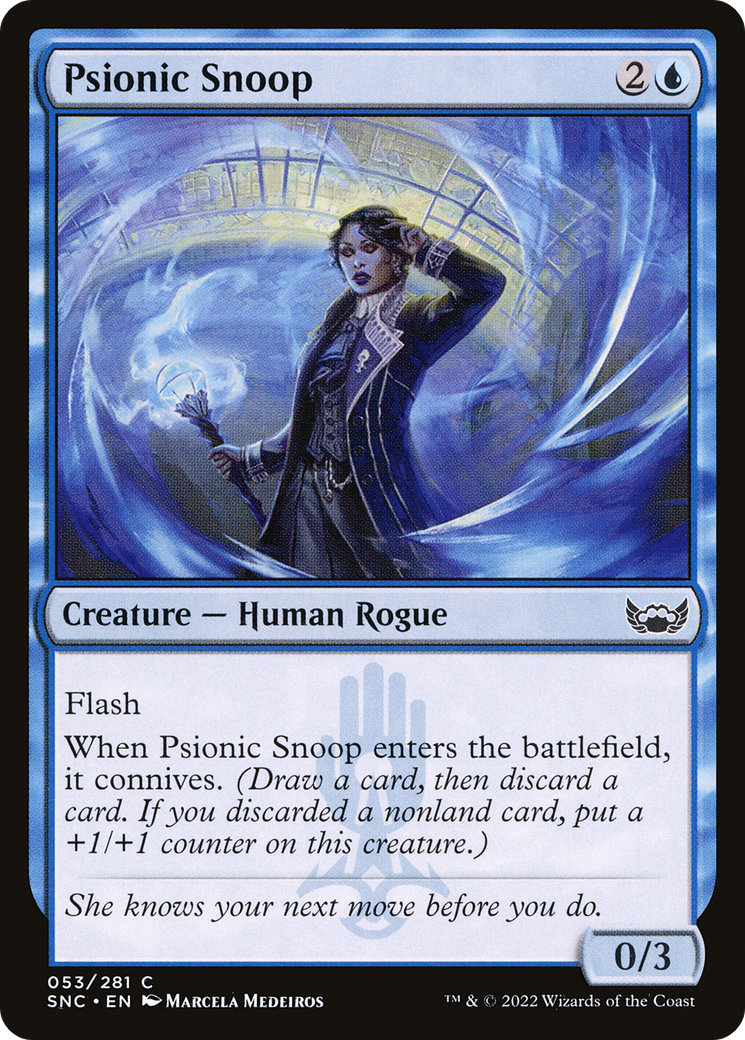 Psionic Snoop [Streets of New Capenna] Foil