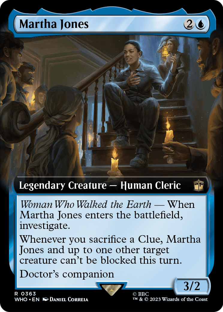 Martha Jones (Extended Art) [Doctor Who] Foil